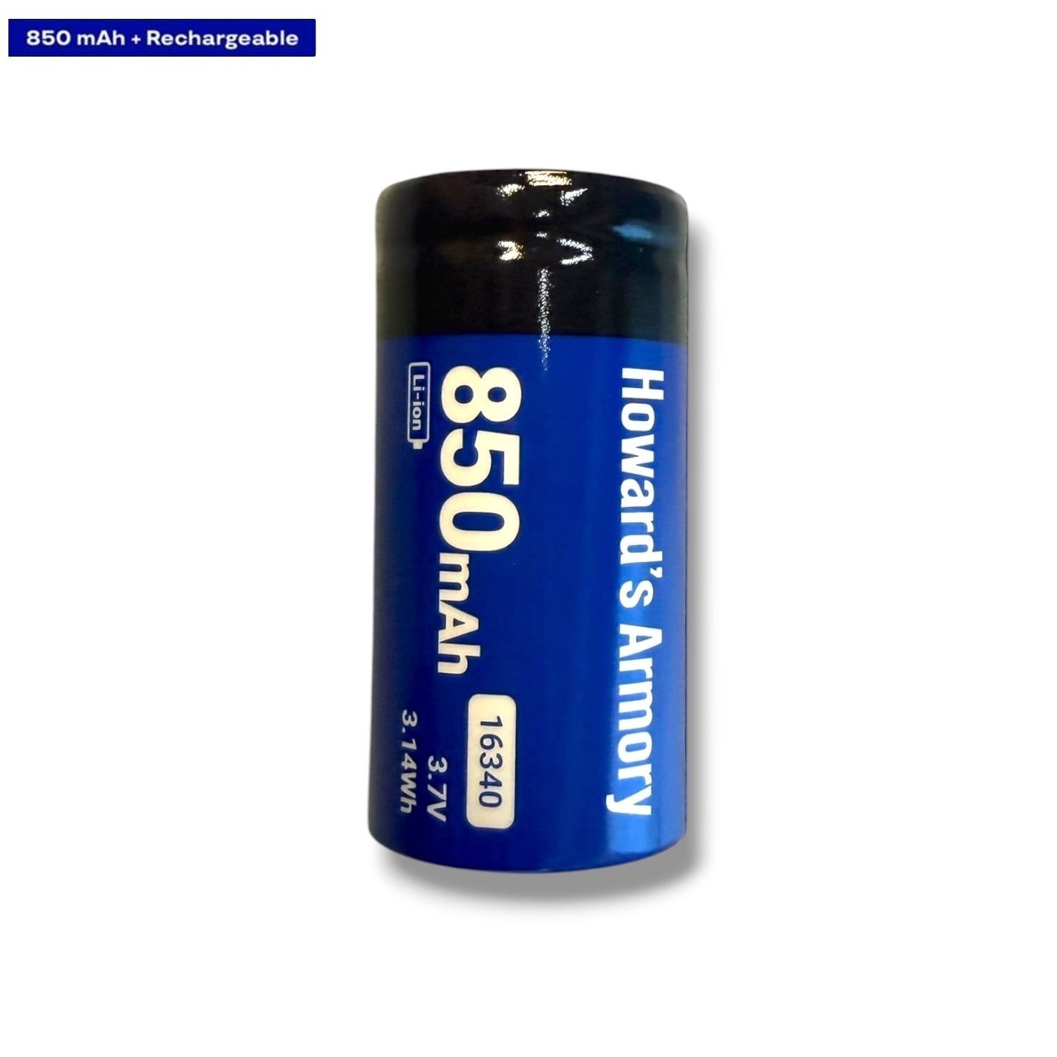 Аккумулятор литиевый CR123A/16340 емкостью 850mAh 3.7V Lithium — изображение 9