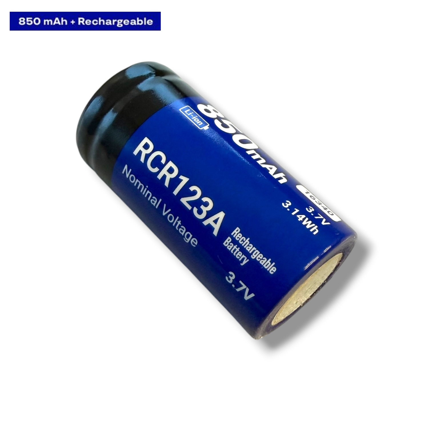 Аккумулятор литиевый CR123A/16340 емкостью 850mAh 3.7V Lithium — изображение 2