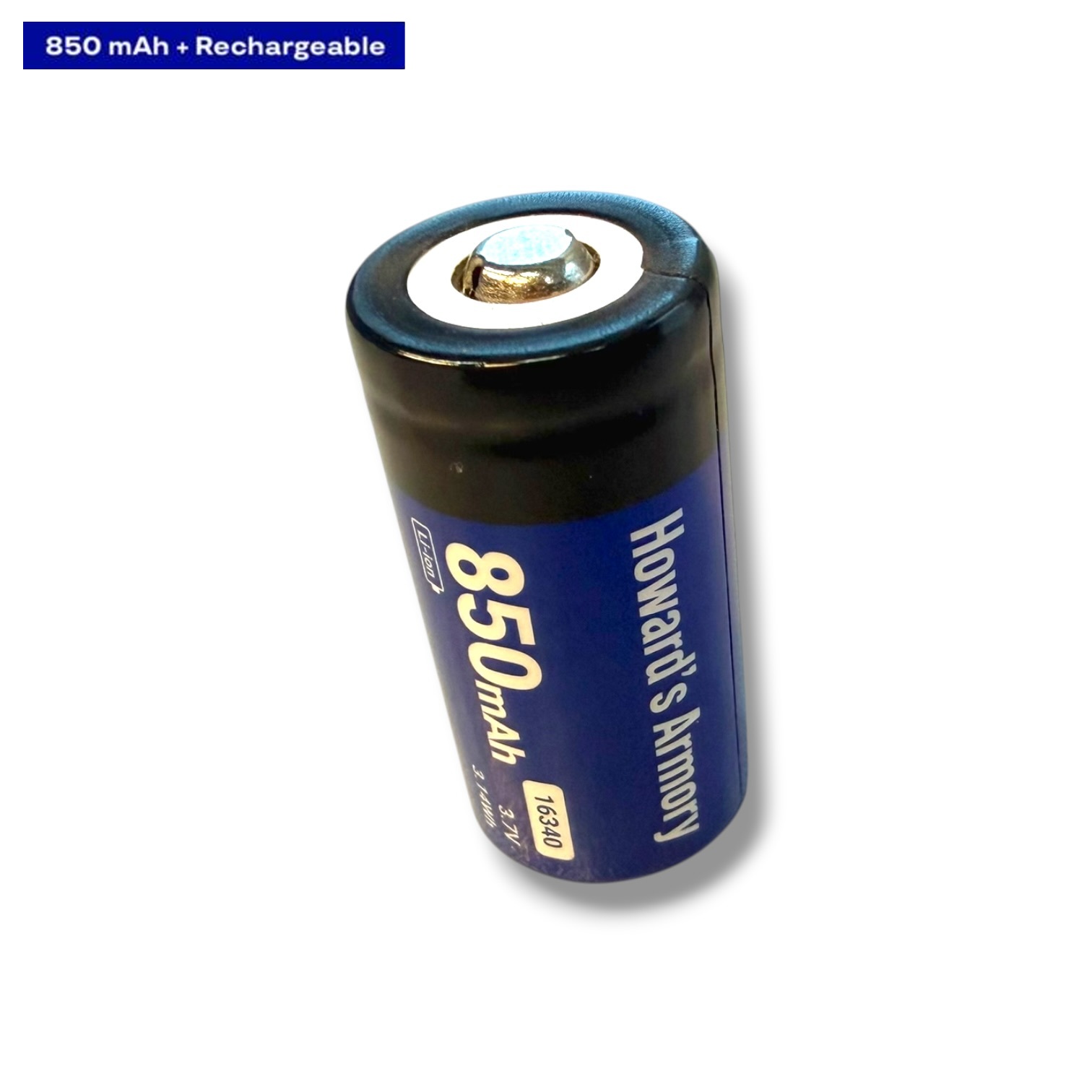 Аккумулятор литиевый CR123A/16340 емкостью 850mAh 3.7V Lithium — изображение 7