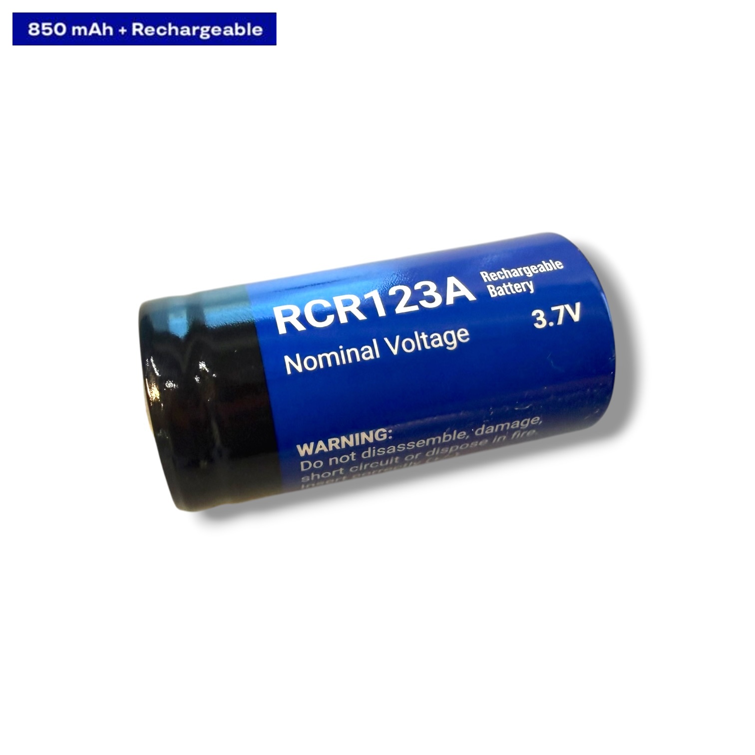 Аккумулятор литиевый CR123A/16340 емкостью 850mAh 3.7V Lithium — изображение 6