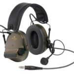Активні тактичні навушники 3M PELTOR ComTac XPI Headset, NATO (MT20H682FB-86), вертикальні з 1 аудіовиходом J11 NATO та мікрофоном