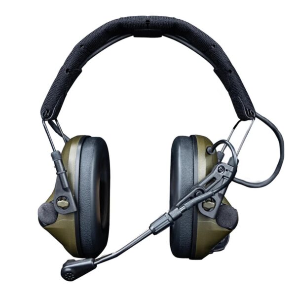 Активные защитные наушники Earmor M33 (FG) Olive с Bluetooth и гарнитурой. — изображение 2