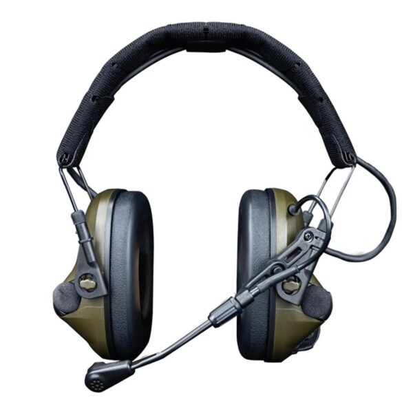 Активні захисні навушники Earmor M33 (FG) Olive з Bluetooth та гарнітурою - Зображення 2