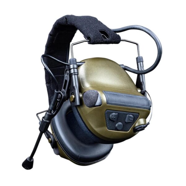 Активные защитные наушники Earmor M33 (FG) Olive с Bluetooth и гарнитурой. — изображение 5