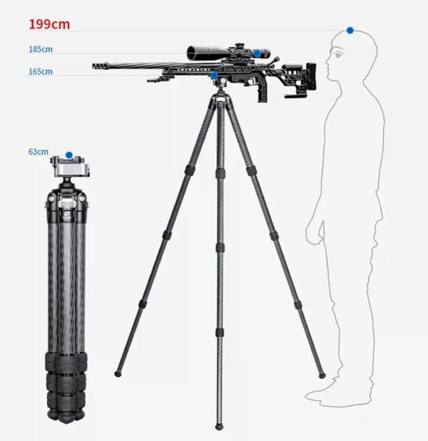 Карбоновый штатив Leofoto SA-364C — изображение 6