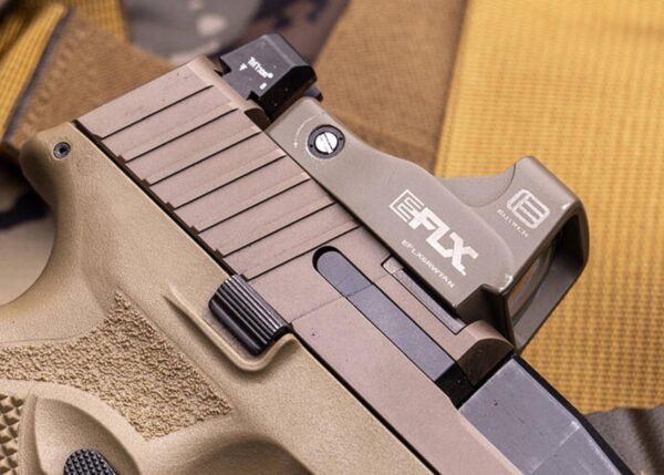 Коллиматорный прицел пистолетный EOTech EFLX Mini 6MOA Tan — изображение 6