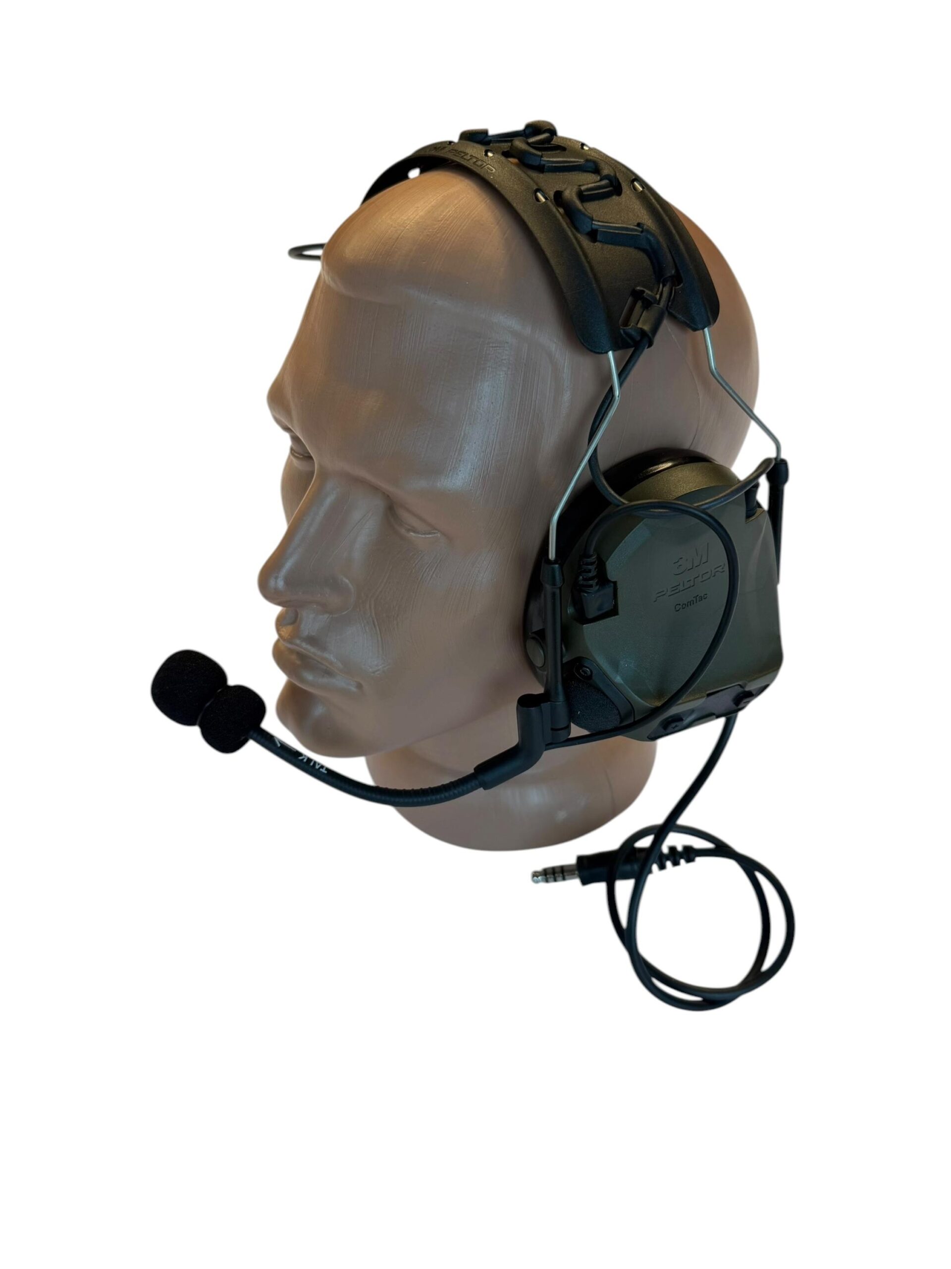 Активні тактичні навушники 3M PELTOR ComTac VIII з адаптерами, 1 аудіовиходом 4 контакт NATO та мікрофоном - Зображення 8