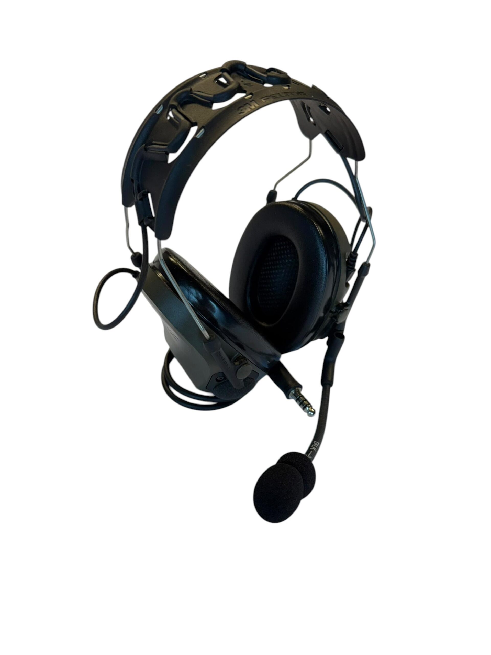 Активні тактичні навушники 3M PELTOR ComTac VIII з адаптерами, 1 аудіовиходом 4 контакт NATO та мікрофоном - Зображення 7