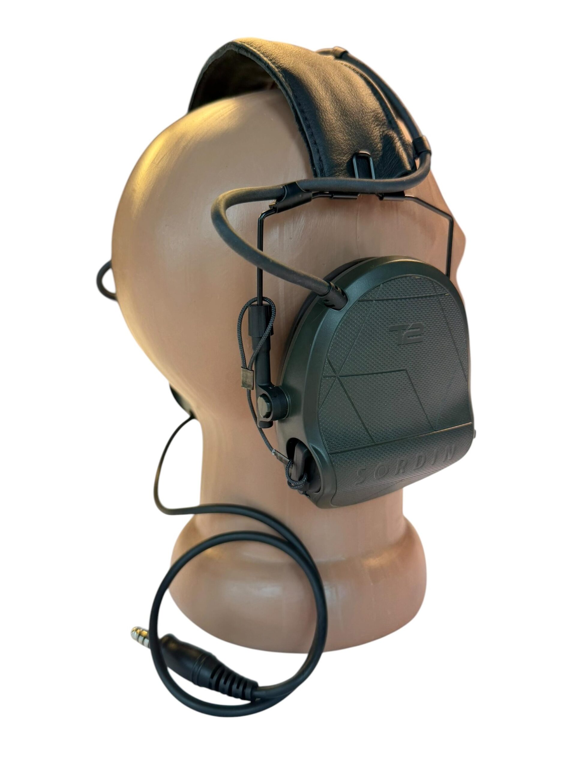 Активні навушники Sordin Supreme T2 Headband Green з адаптерами та мікрофоном (303006-10P-MIC) - Зображення 7