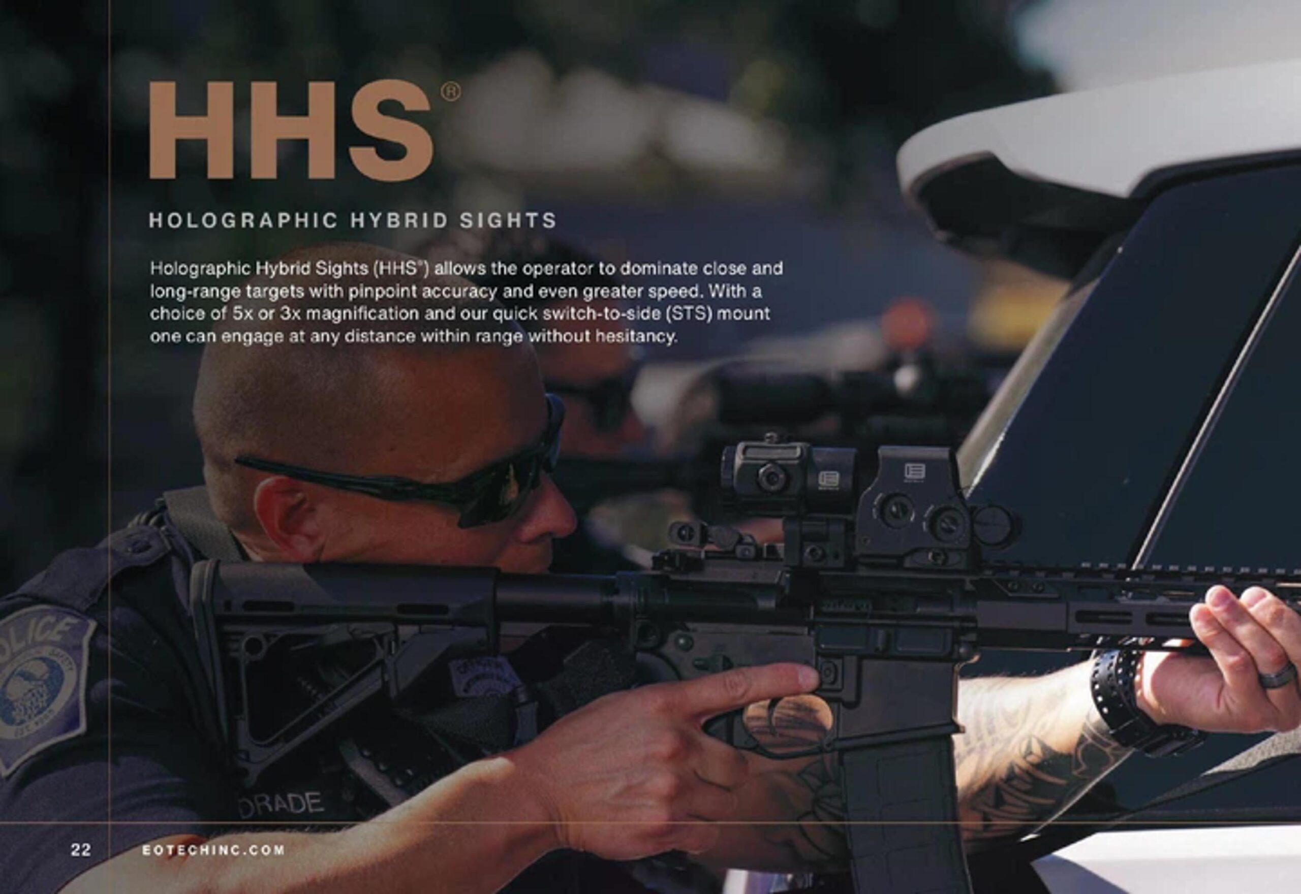 Комплект EOTech HHS VIII Tan (EXPS3-0 + G33 3x) - Зображення 4