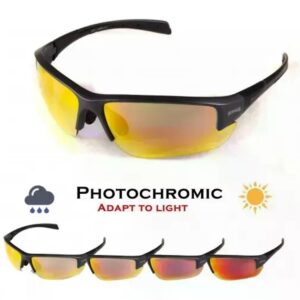 Очки фотохромные (защитные) Global Vision Hercules-7 Photochromic Anti-Fog (G-Tech™ red), фотохромные зеркальные красные.