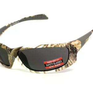 Окуляры защитные Global Vision Hercules-5 White Camo (gray) в камуфляжной оправе.