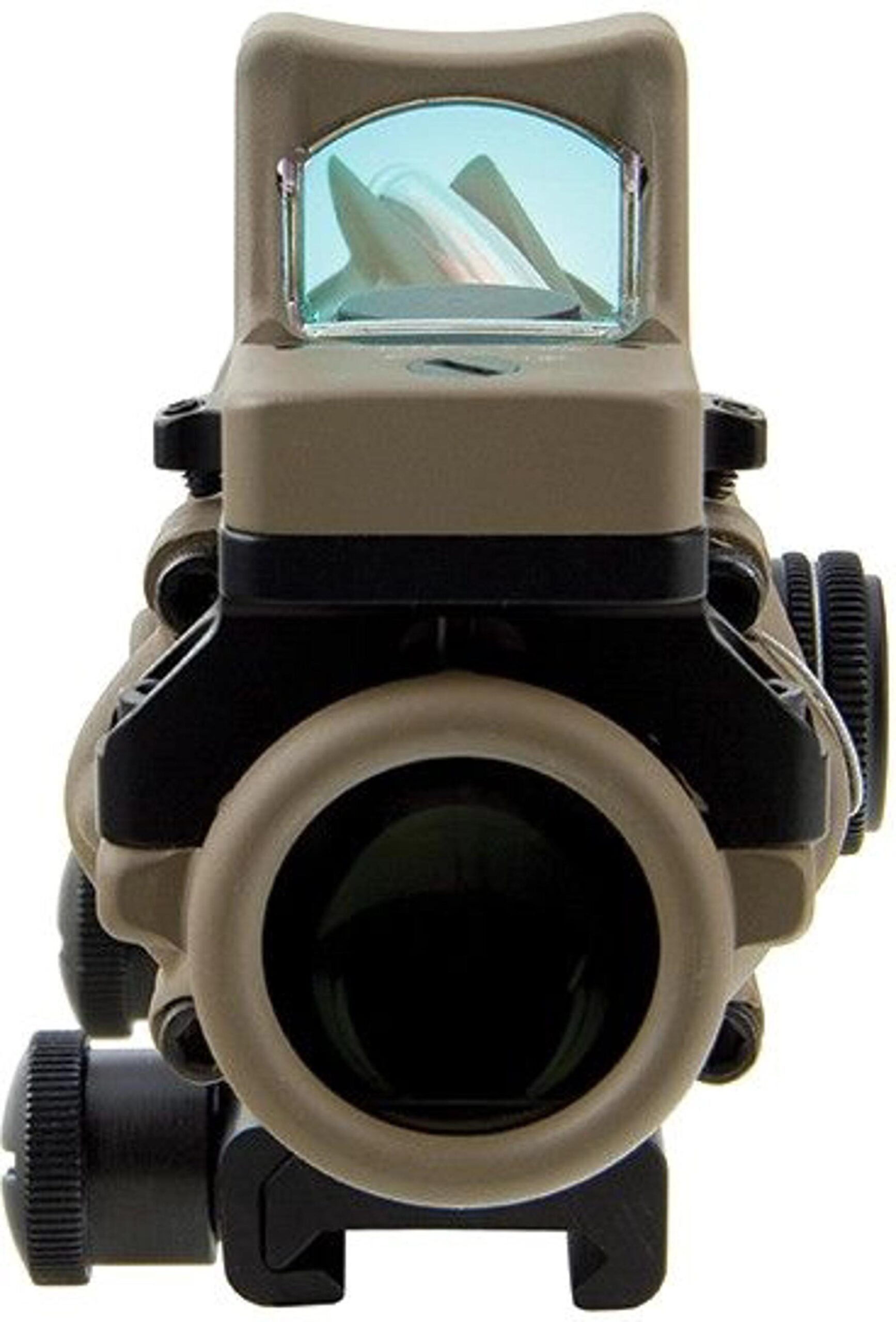 Комплект призматического прицела TRIJICON ACOG 4x32 BAC и коллиматора RMR 3.25 МОА FDE (TA31-D-100570) — изображение 8