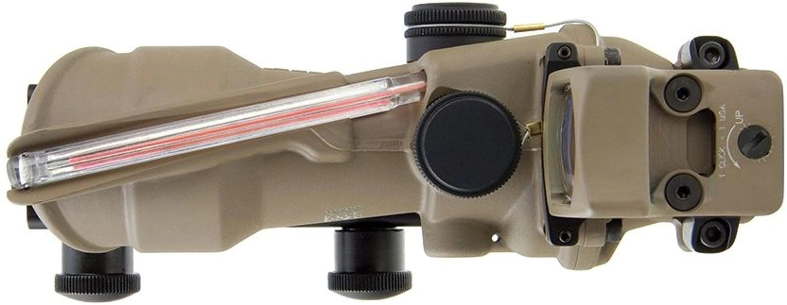 Комплект призматического прицела TRIJICON ACOG 4x32 BAC и коллиматора RMR 3.25 МОА FDE (TA31-D-100570) — изображение 9