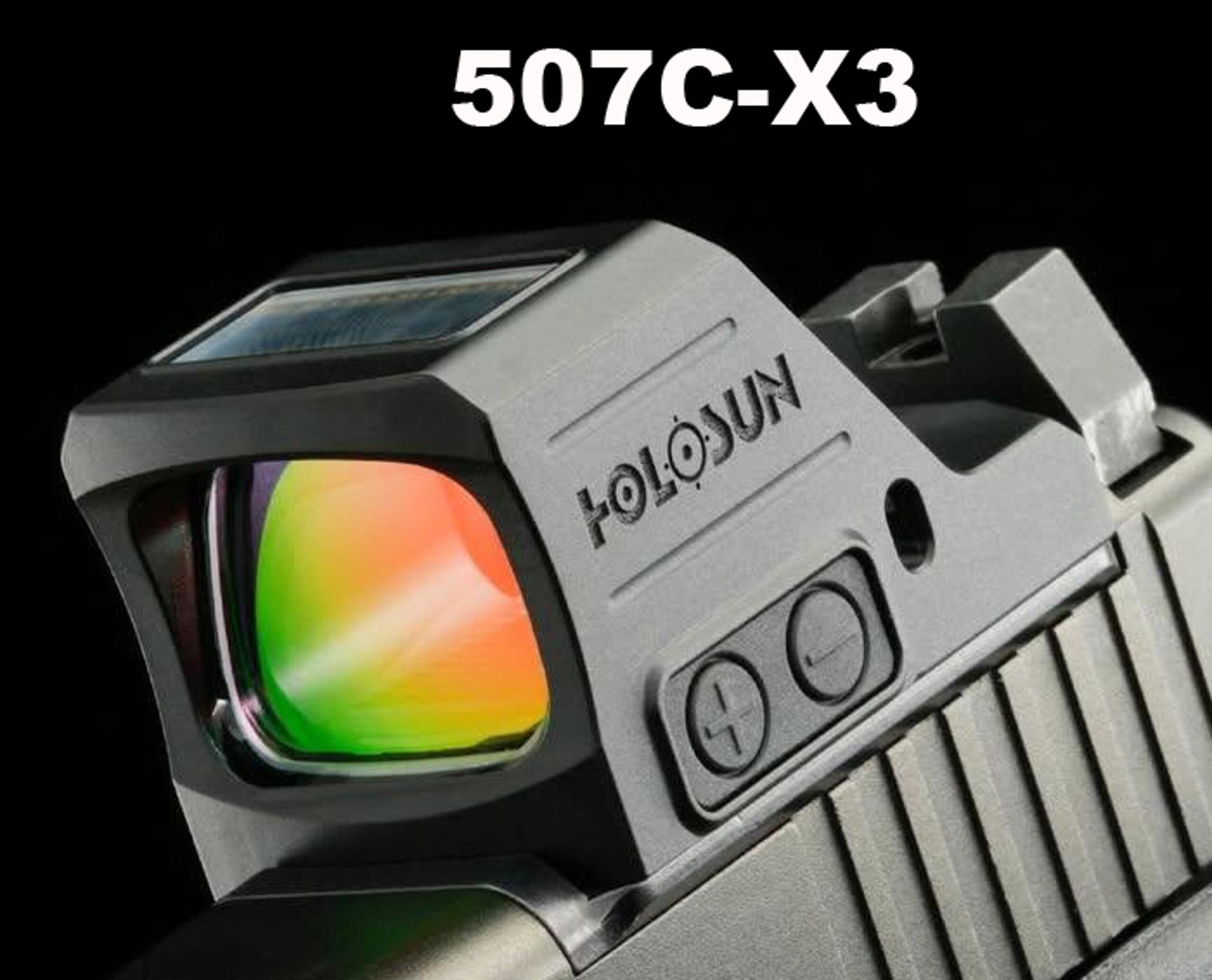 Коллиматорный прицел пистолетный Holosun HS507C-RD X3 Red Dot точка 2 MOA + круг 65 MOA. — изображение 11