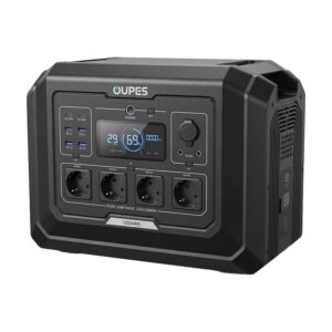 Портативна зарядна станція OUPES S1 (Mega 1) 2000W 1024Wh LiFePO4 з функцією ДБЖ