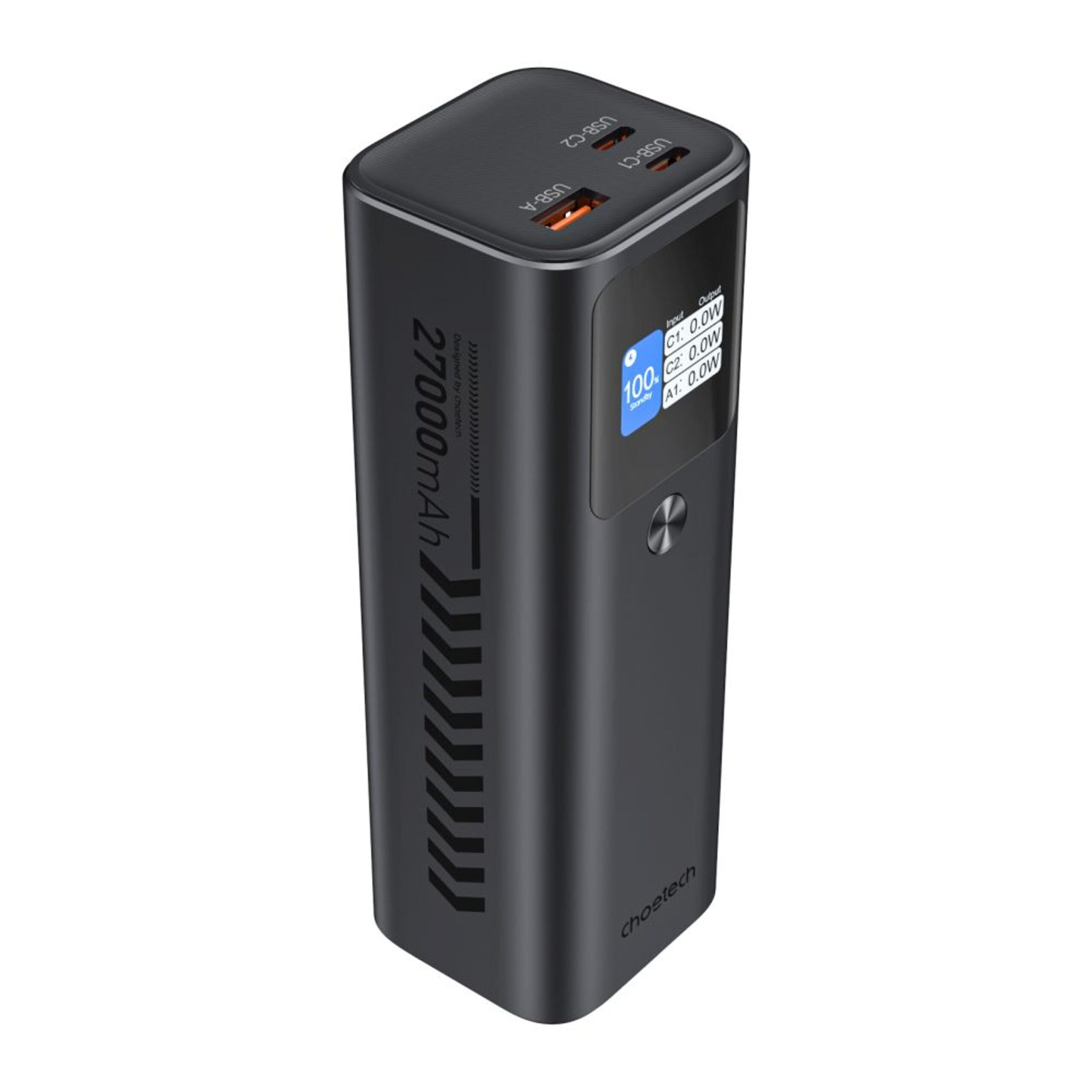 Павербанк Choetech B670 27000mAh Black PD5.0 140W + QC3.0 22.5W - Зображення 2