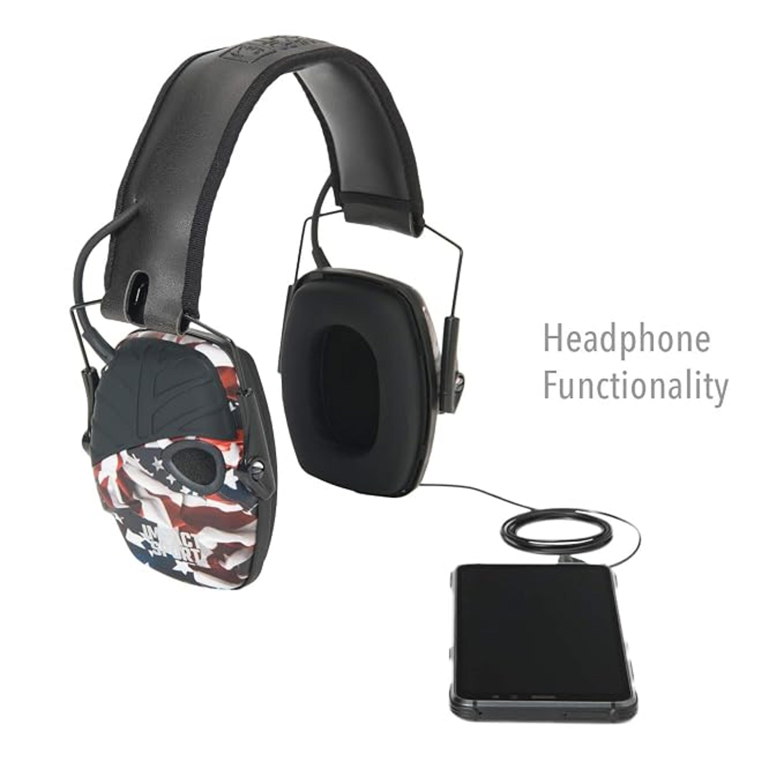 Активные защитные наушники Howard Leight Impact Sport R-02545 Bluetooth — изображение 5