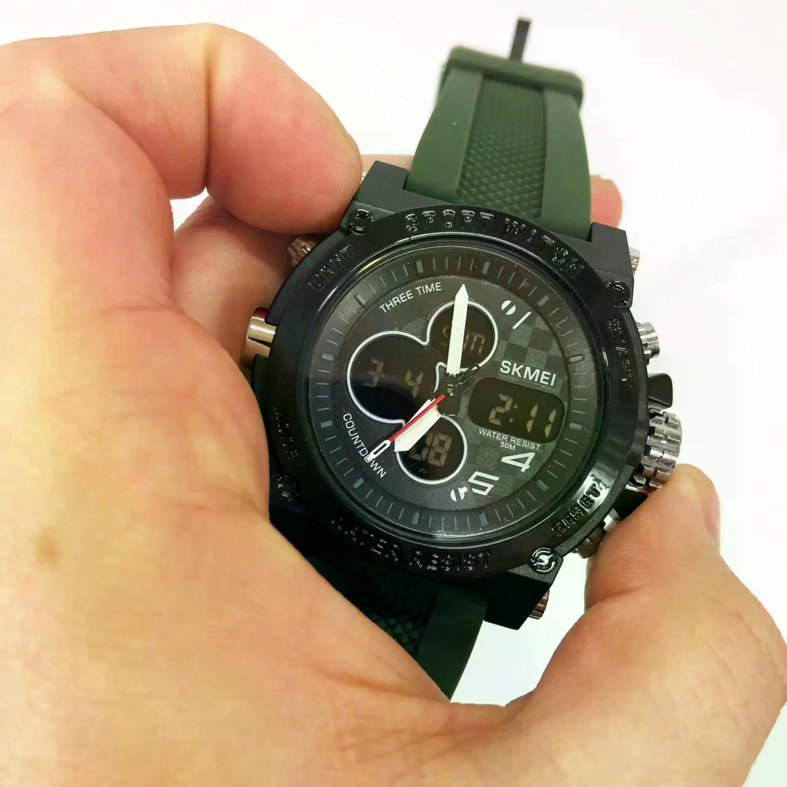 Наручные часы 2065AG SKMEI, ARMY GREEN — изображение 7