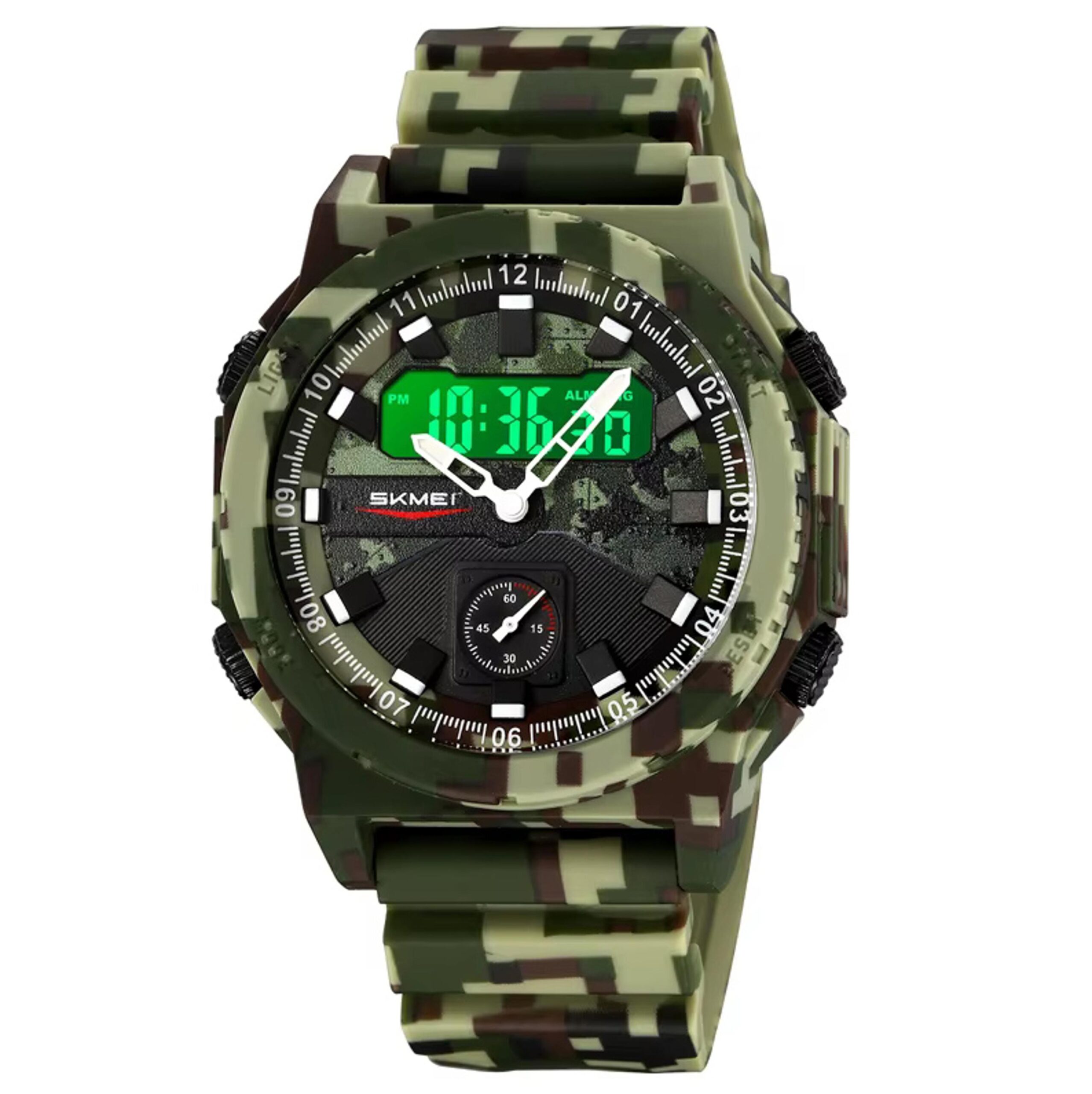 Часы наручные 2355CMGN SKMEI, CAMO GREEN