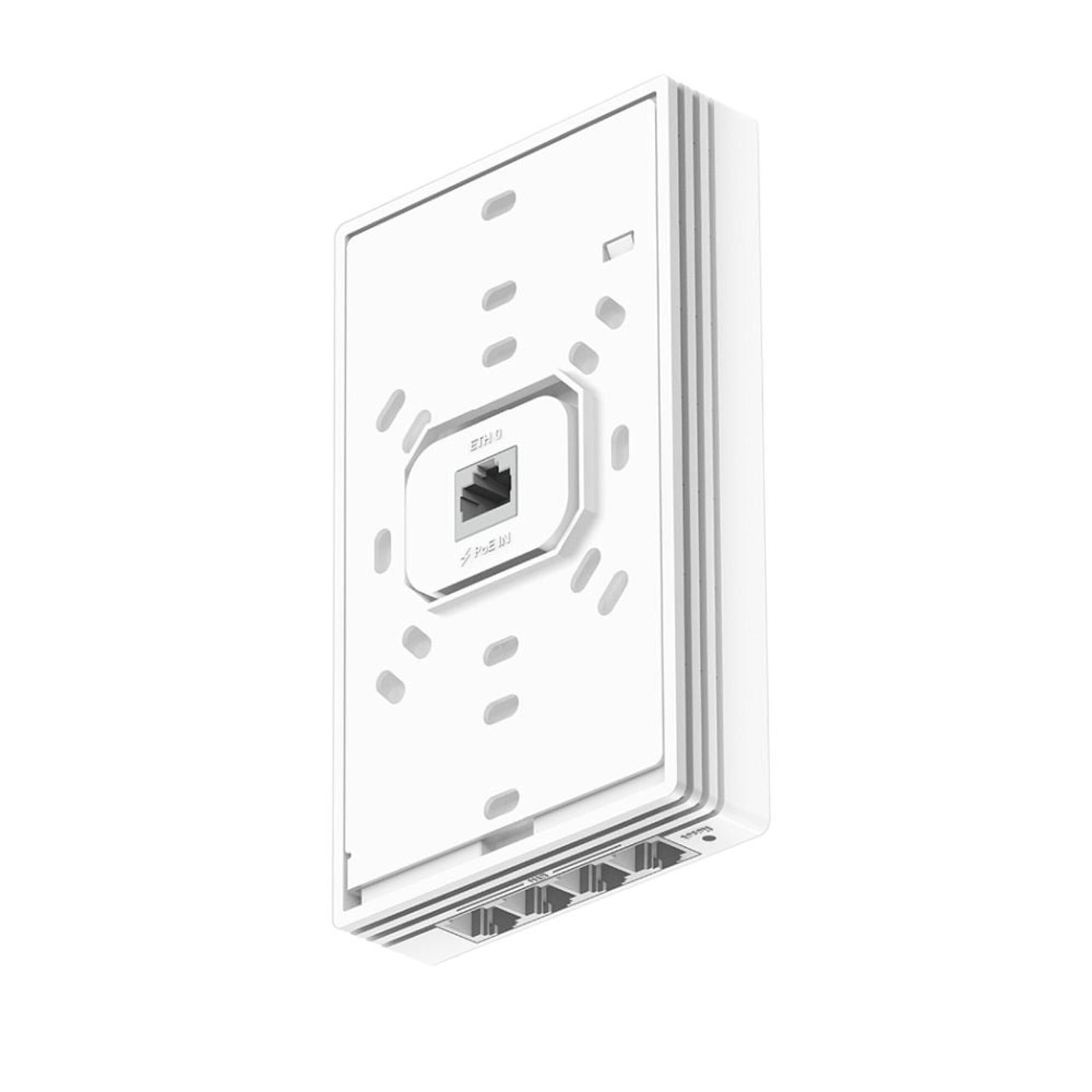 Настенная точка доступа Cudy AP1300 Wall Wi-Fi 5 AC1200 Mesh 5 гигабитных портов PoE passthrough — изображение 3