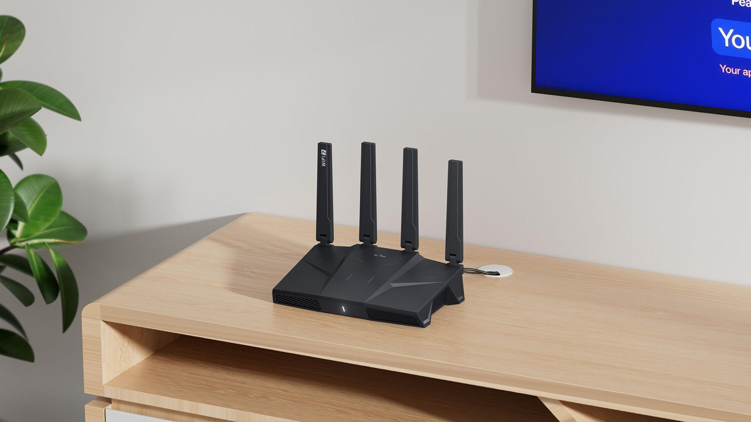 Маршрутизатор GL.iNet Flint 3 (GL-BE9300) Wi-Fi 7 BE9300 тридіапазонний 5 портів 2.5G USB 3.0 - Зображення 9
