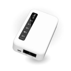4G LTE маршрутизатор GL.iNet Puli (GL-XE300) портативний з акумулятором 5000 мА·год Wi-Fi 300 Мбіт/с