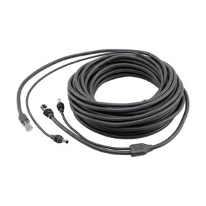 Кабель питания и передачи данных E-NET 2 в 1 для Starlink Mini DC+Ethernet с переходником USB Type-C, 15 м