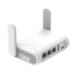 Портативний маршрутизатор GL.iNet Opal (GL-SFT1200) Wi-Fi 5 AC1200 дводіапазонний 3 гігабітні порти