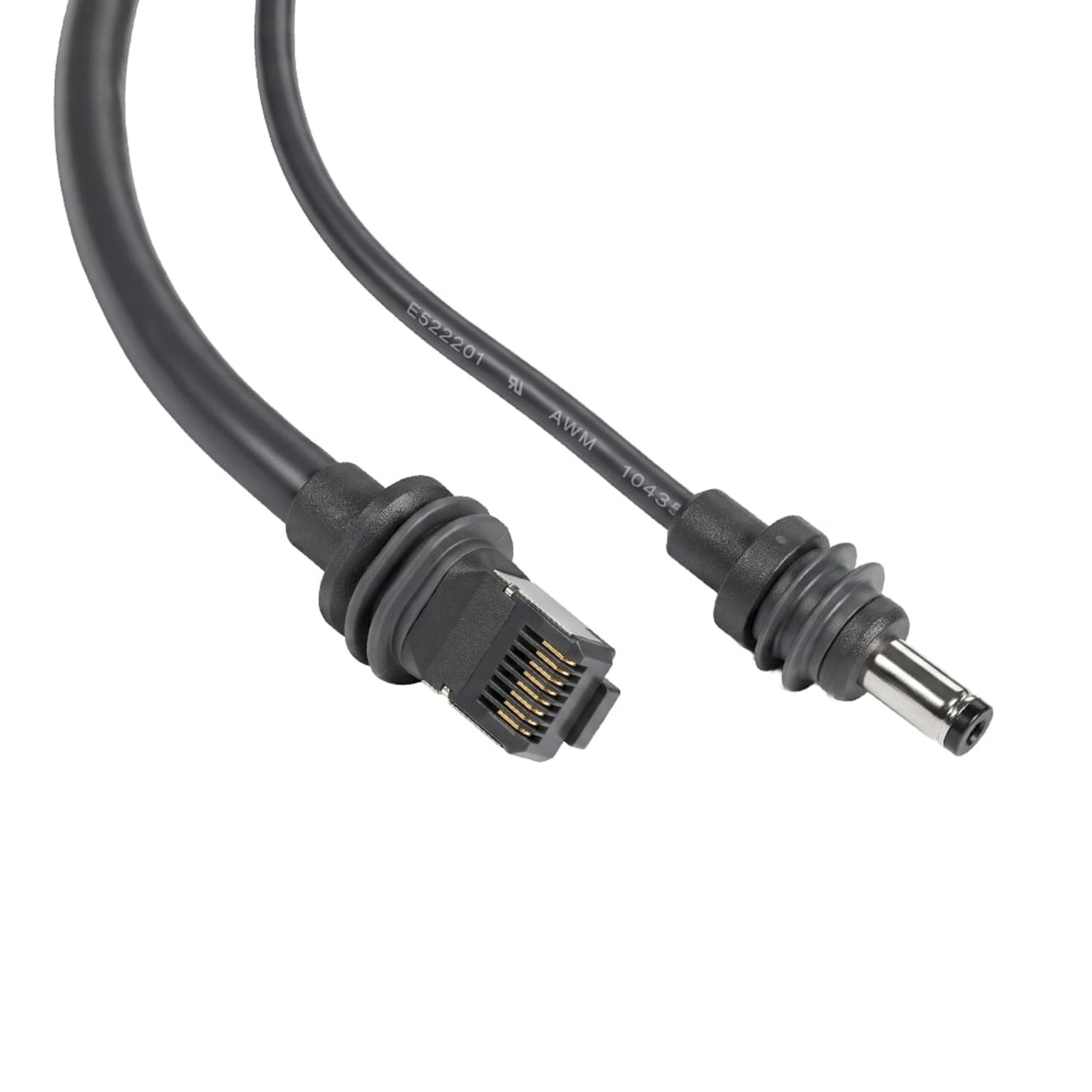 Кабель живлення та передачі даних E-NET 2 в 1 для Starlink Mini DC+Ethernet з перехідником USB Type-C, 10 м - Зображення 2