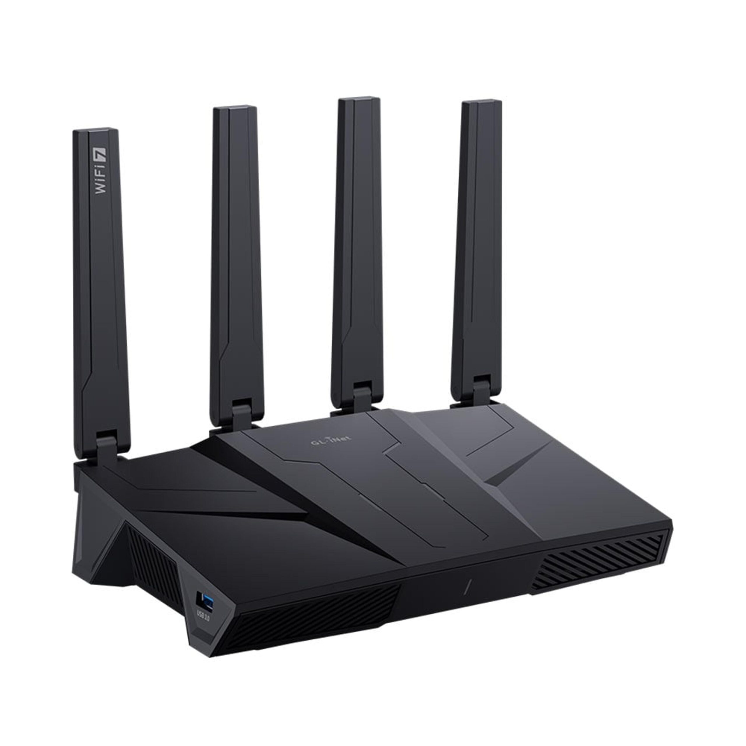 Маршрутизатор GL.iNet Flint 3 (GL-BE9300) Wi-Fi 7 BE9300 тридіапазонний 5 портів 2.5G USB 3.0 - Зображення 3